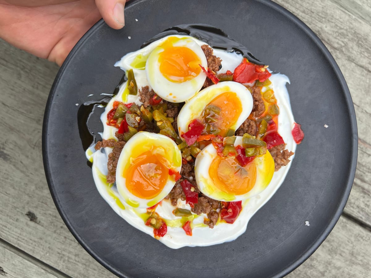 Jammy Boiled Eggs